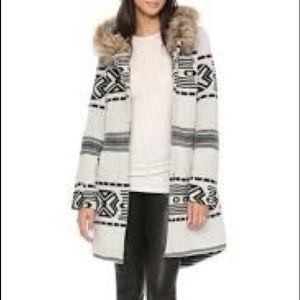 BB Dakota Aztec Southwest Blanket Jacket
